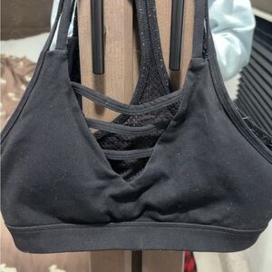 ZYIA Black Strappy Bralette